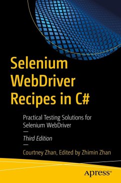 Cover Selenium WebDriver Recipes in C# (eBook, PDF)