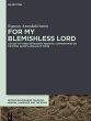 For My Blemishless Lord (eBook, PDF) - Bild 1