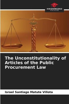 The Unconstitutionality of Articles of the Public Procurement Law - Matute Villota, Israel Santiago