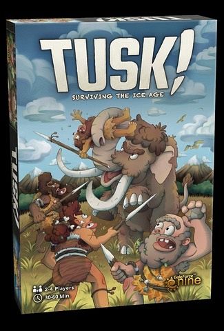 Tusk! Surviving The Ice Age Board Game Tusk! Surviving The Ice Age Board Game