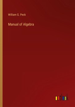 Cover Manual of Algebra