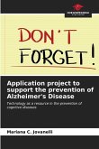 Application project to support the prevention of Alzheimer's Disease
