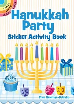 Cover Hanukkah Party Sticker Activity Book