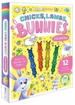 Chicks, Lambs, Bunnies Colouring - Igloo Books