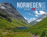 Norwegen 2025 Großformat-Kalender 58 x 45,5 cm