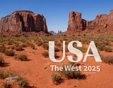 USA The West 2025 Großformat-Kalender 58 x 45,5 cm