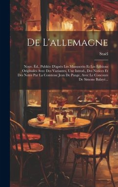 Cover De L'allemagne