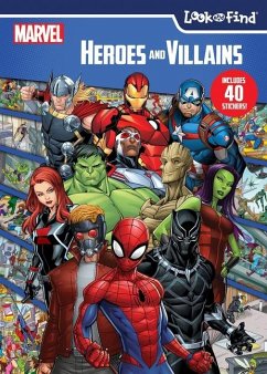 Marvel: Heroes and Villains Look and Find - Pi Kids