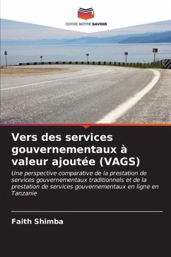 Vers des services gouvernementaux à valeur ajoutée (VAGS) - Shimba, Faith