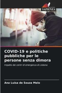 COVID-19 e politiche pubbliche per le persone senza dimora - de Souza Melo, Ana Luísa