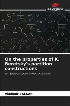 On the properties of K. Beretsky's partition constructions - BALKAN, Vladimir