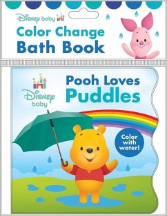 Disney Baby: Pooh Loves Puddles Color Change Bath Book - Pi Kids