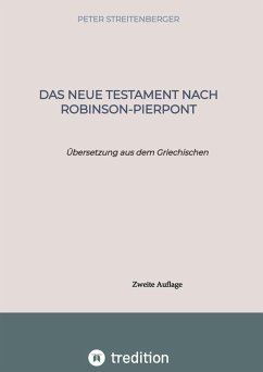 Cover Das Neue Testament nach Robinson-Pierpont