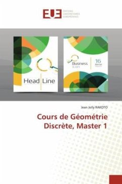 Cours de Géométrie Discrète, Master 1 - RAKOTO, Jean Jolly