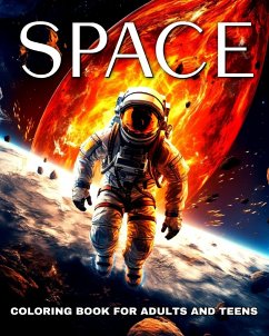 Space Coloring Book for Adults and Teens - Riley, Lucy