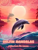 Delfin Mandalas   Målarbok för vuxna   Anti-stress-mönster som uppmuntrar till kreativitet