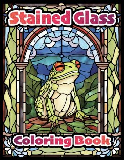 Stained Glass Coloring Book for All Ages - Cs Books