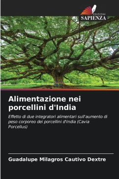 Alimentazione nei porcellini d'India - Cautivo Dextre, Guadalupe Milagros