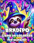 Libro da Colorare di Bradipo per Bambini