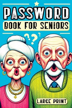 Password Book for Seniors - Memoirs, Quillscribe