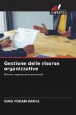 Gestione delle risorse organizzative