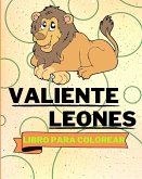 Libro Para Colorear con Leones Valientes