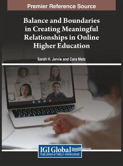 Balance and Boundaries in Creating Meaningful Relationships in Online Higher Education