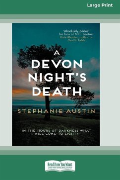 A Devon Night's Death [Standard Large Print] - Austin, Stephanie