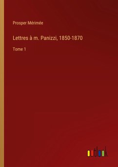 Lettres à m. Panizzi, 1850-1870