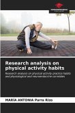 Research analysis on physical activity habits
