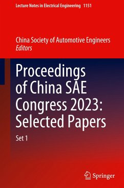 Proceedings of China SAE Congress 2023: Selected Papers