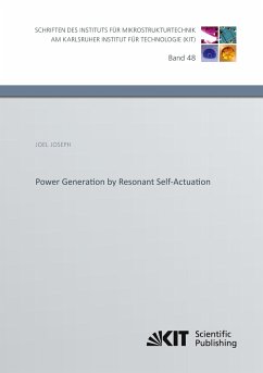 Power Generation by Resonant Self-Actuation