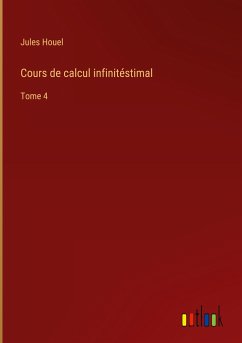 Cours de calcul infinitéstimal