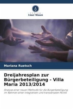 Dreijahresplan zur Bürgerbeteiligung - Villa María 2013/2014 - Ruetsch, Mariana