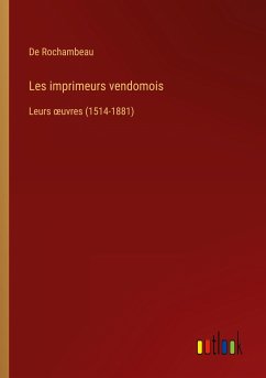 Les imprimeurs vendomois