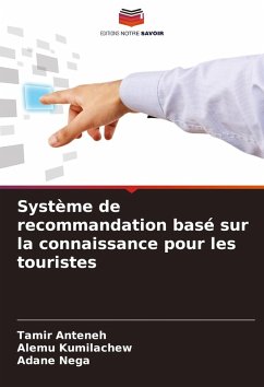 Cover Système de recommandation basé sur la connaissance pour les touristes