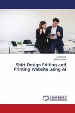 Shirt Design Editing and Printing Website using AI