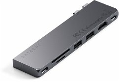 Satechi USB-C Pro Hub Slim Adapter Space Gray