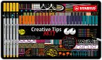 Multi-Liner-Set - STABILO Creative Tips - ARTY - 50er Metalletui - URBAN - in 10 verschiedenen Farben