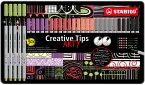 Multi-Liner-Set - STABILO Creative Tips - ARTY - 30er Metalletui - PASTEL - in 6 verschiedenen Farben