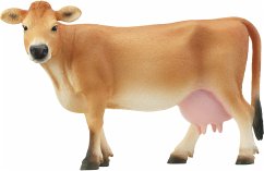Schleich 13967 - Farm World, Jersey Kuh, Tierfigur, Länge: 14 cm
