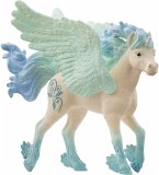 Schleich 70824 - Bayala, Stormy Einhorn Fohlen, Tierfigur, Höhe: 9 cm