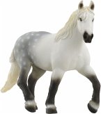Schleich 13971 - Farm World, Percheron Stute, Pferd, Tierfigur, Länge: 15 cm