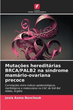 Mutações hereditárias BRCA/PALB2 na síndrome mamário-ovariana precoce - BENCHOUK, Jesia Asma