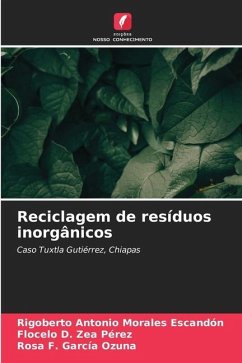 Reciclagem de resíduos inorgânicos - Morales Escandón, Rigoberto Antonio;Zea Perez, Flocelo D.;García Ozuna, Rosa F.