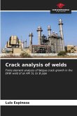 Crack analysis of welds