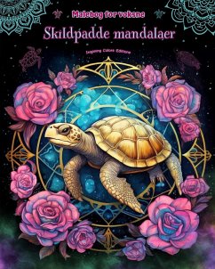 Skildpadde mandalaer   Malebog for voksne   Antistress-mønstre, der fremmer kreativiteten - Editions, Inspiring Colors