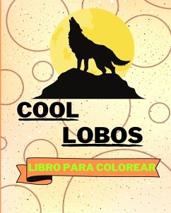 Libro Para Colorear Cool Lobos - Sauseda, Sancha