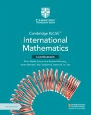 Cambridge IGCSE(TM) International Mathematics Coursebook with Digital Version (2 Years' Access) - Blythe, Peter; Low, Emma; Manning, Andrew; Morrison, Karen; Taniparti, Raju; Teo, Jasmine S. M.