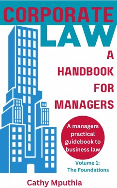 Cover Corporate Law: A Handbook for Managers (Volume one) (eBook, ePUB)